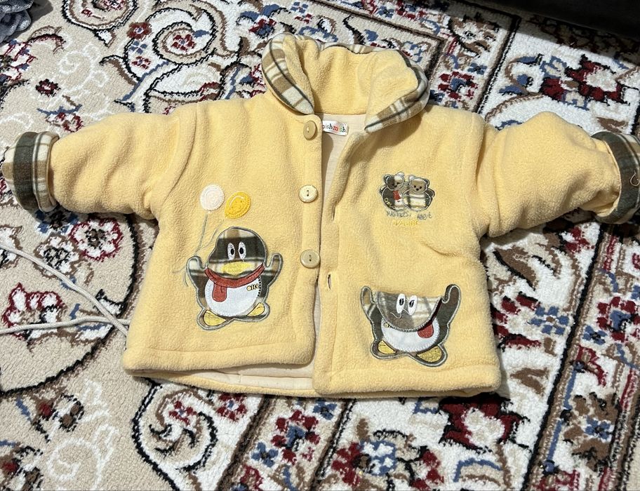 Детские вещи, комбинезон, куртки