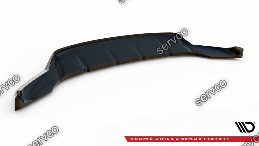 Prelungire splitter bara fata Porsche Macan Mk1 2014-2018 v9