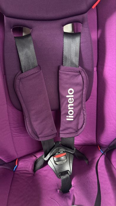 Scaun auto ISOFIX Lionelo Bastiaan, rotativ, 0-36 kg, Violet