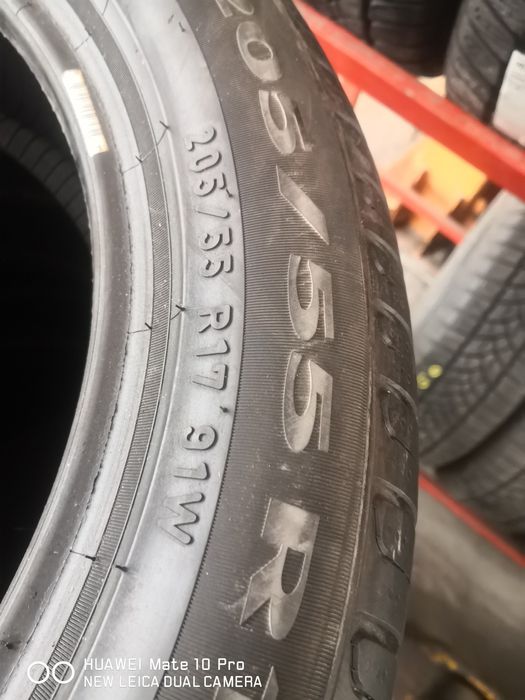205 55 17 цола гуми като нови Pirelli