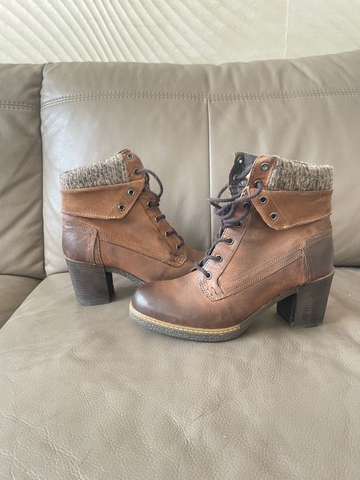 Кожени дамски боти