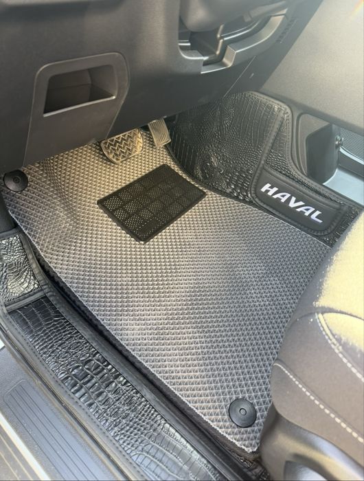 5D ЭКО коврики для Haval M6 (ЭКОкожа + EVA)
