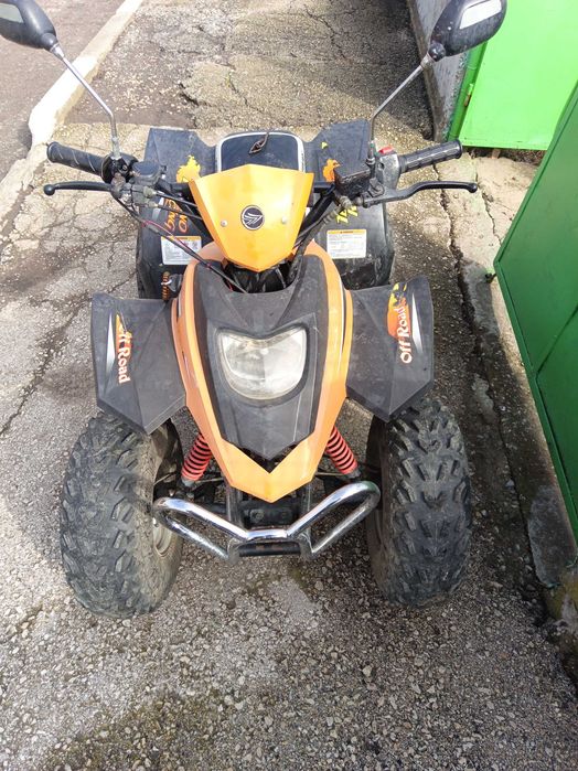 Продавам АТВ 100 кб двутактово Въздушно охлаждане