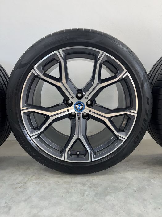 Jante Bmw X5 X6 R21 G05 G06 Originale M741 Pirelii 2024 vara 90%
