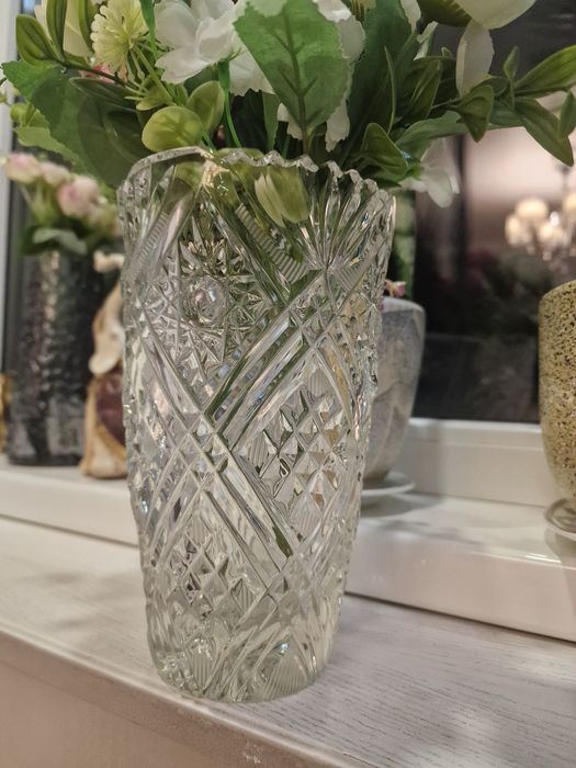 Ваза хрусталь  100% для цветов