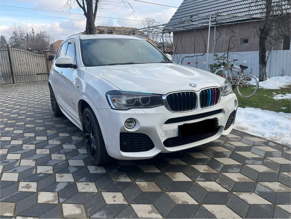 Pachet m bara fata spate praguri far bixenon bmw x3 f25 lci facelift