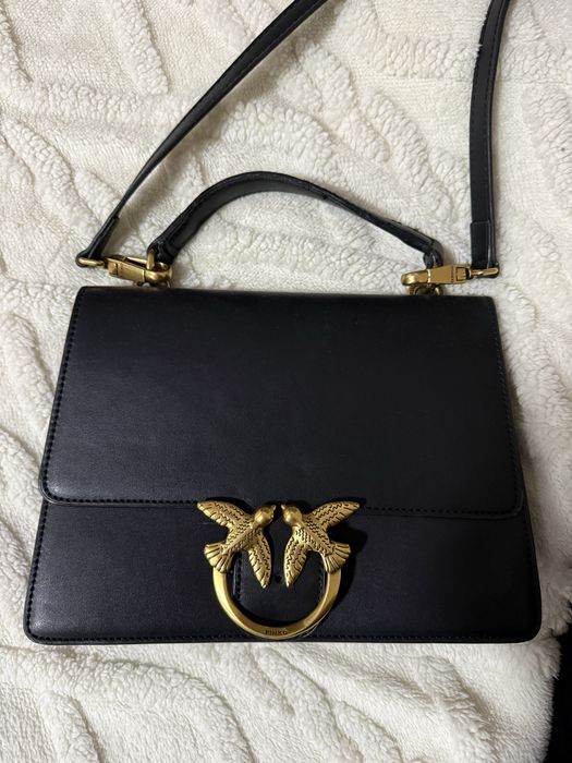 Черна чанта Pinko