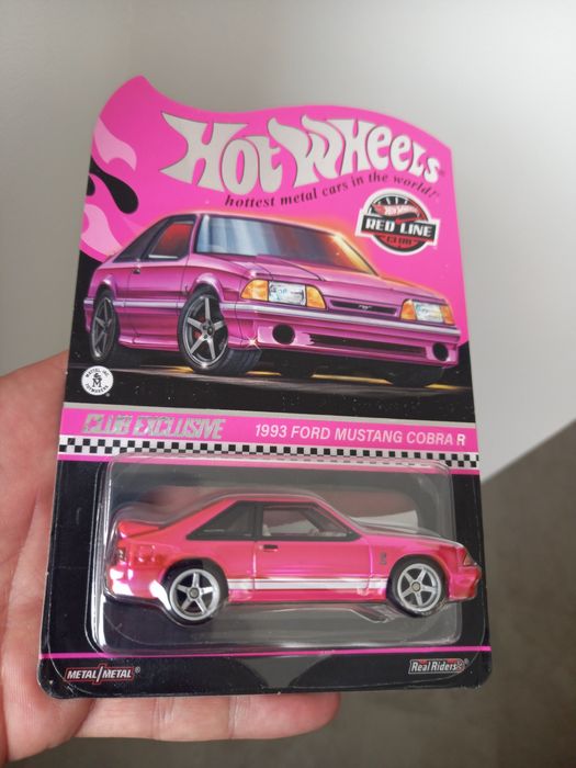 93' Ford Mustang Cobra R - Hot Wheels RLC - количка 1/64