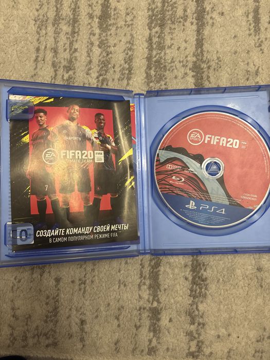 Пролам диск FIFA 20 на Sony PlayStation 4