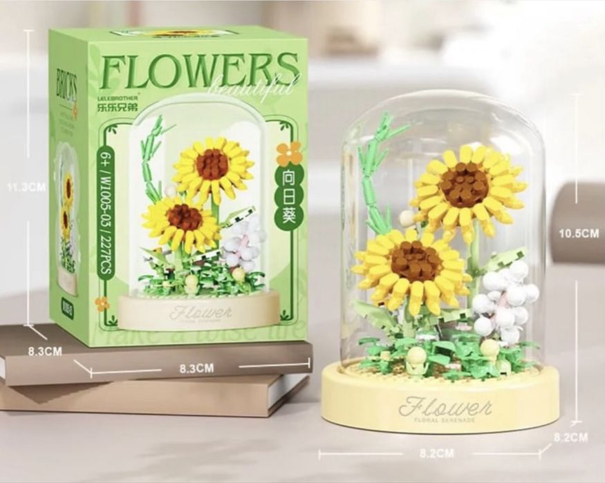 Мини-конструктор цветы