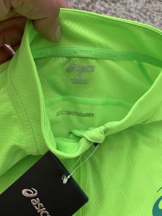 Asics Mile SS 1/2 Zip-оригинална мъжка тениска