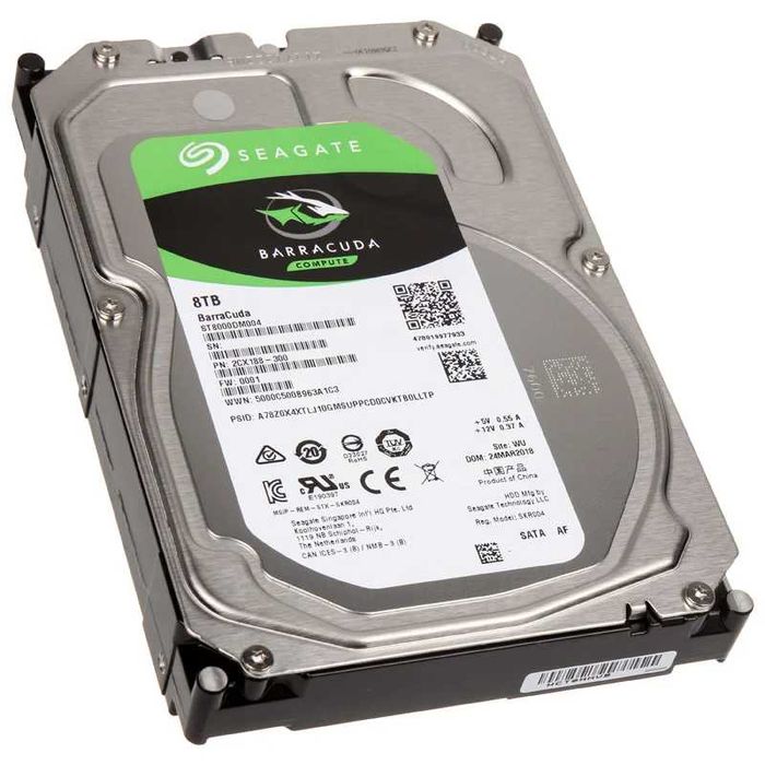 Hdd Seagate Barracuda 8TB SATA3 5400RPM 256MB 3.5",sigilat