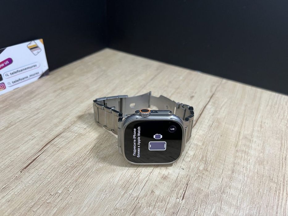 Apple Watch Ultra 49mm Stainless Steel Band Second-Hand Foarte Bun 2 a