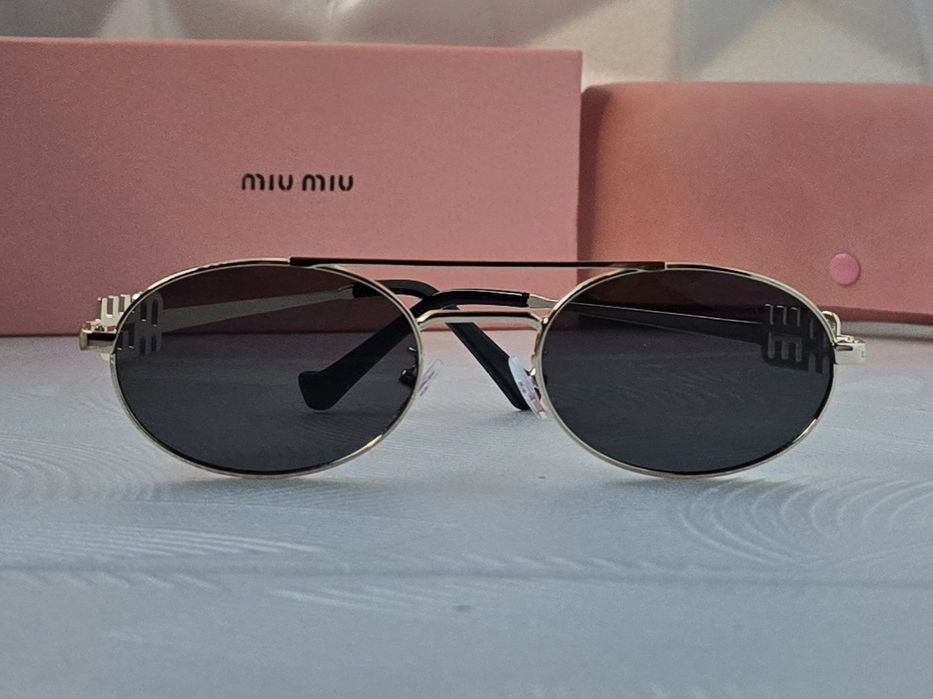 Дамски слънчеви очила кръгли елипса черни кафяви сини розови