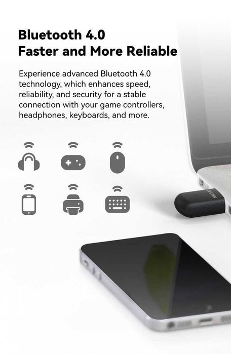 Адаптер Wifi + Bluetooth V 4.0