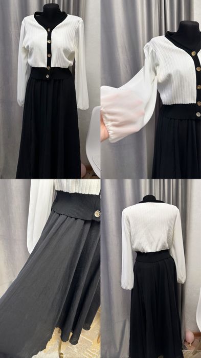 Разгрузка платьев