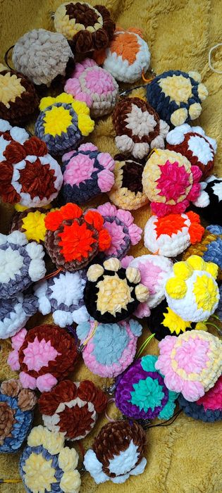 Вязанные игрушки ручной работы