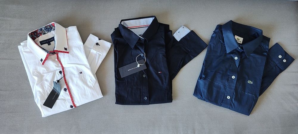 Camasi dama Tommy Hilfiger / Lacoste NOI cu eticheta