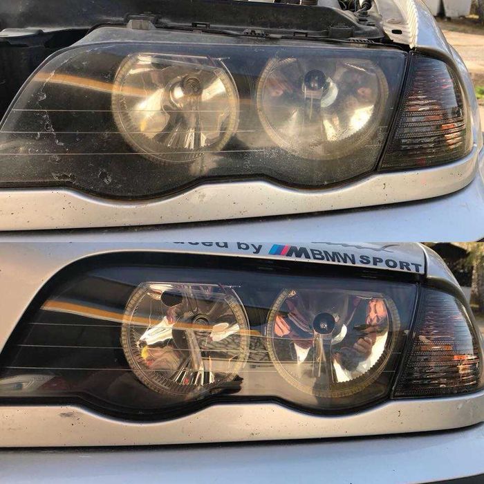 Пране на Салони/Полиране и Пастиране на фарове