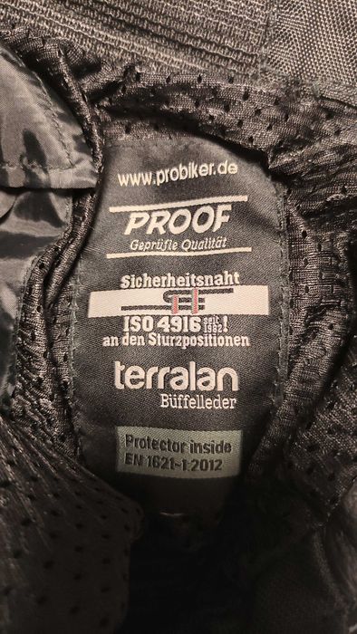 Мъжки кожен панталон Probiker Размер 52