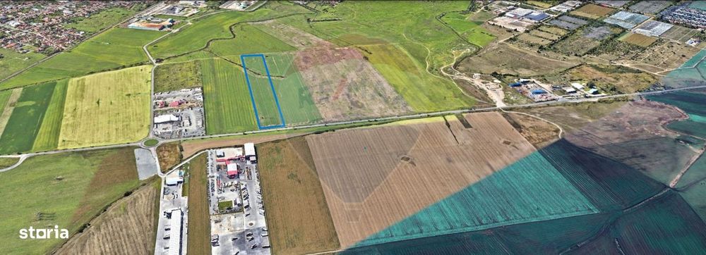 Teren comercial 5 ha, PUZ aprobat, acces direct Centura Nord Arad