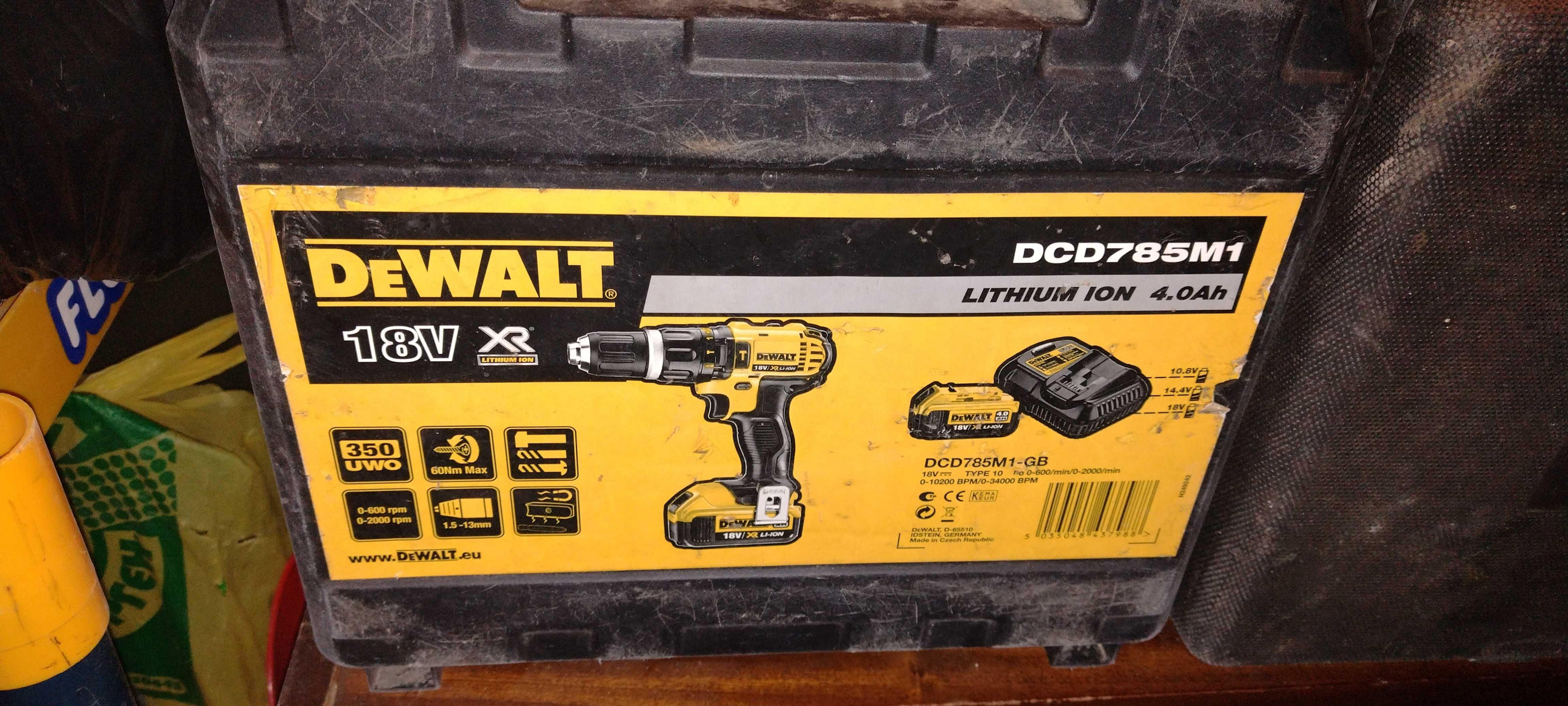 Акумулаторен винтоверт,куфар DeWalt+ батерия 14.4V с. Радишево • OLX.bg