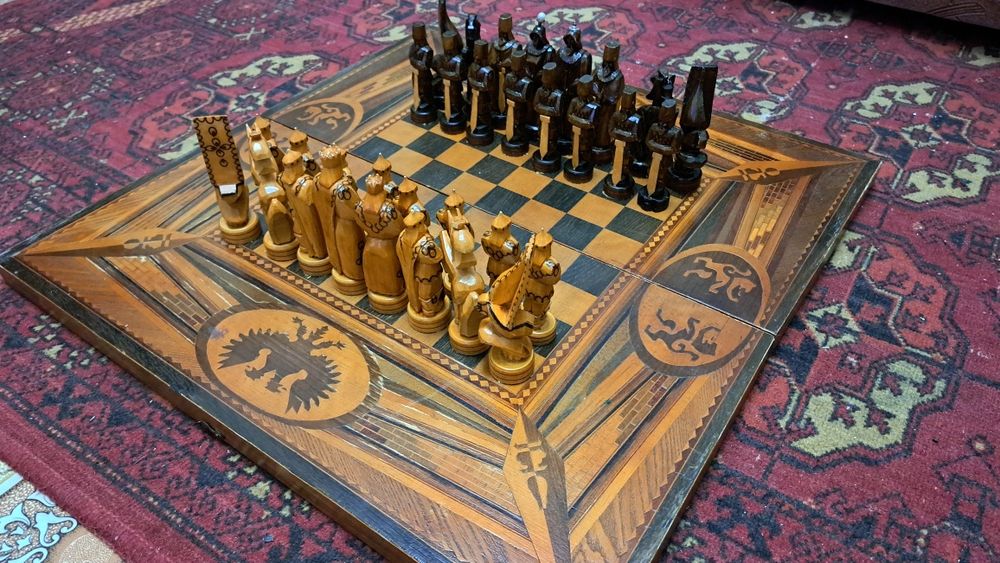 Шахматы и полотна шахмат