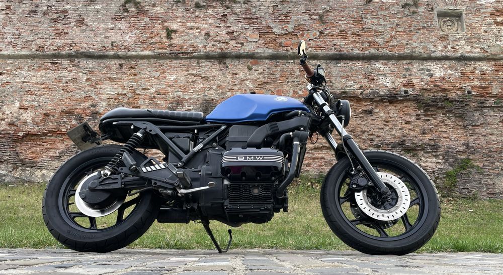 Cafe Racer BMW K75 - Visul albastru