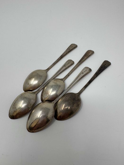 Set 5 linguri din argint marcat – Anglia – 65,83 g