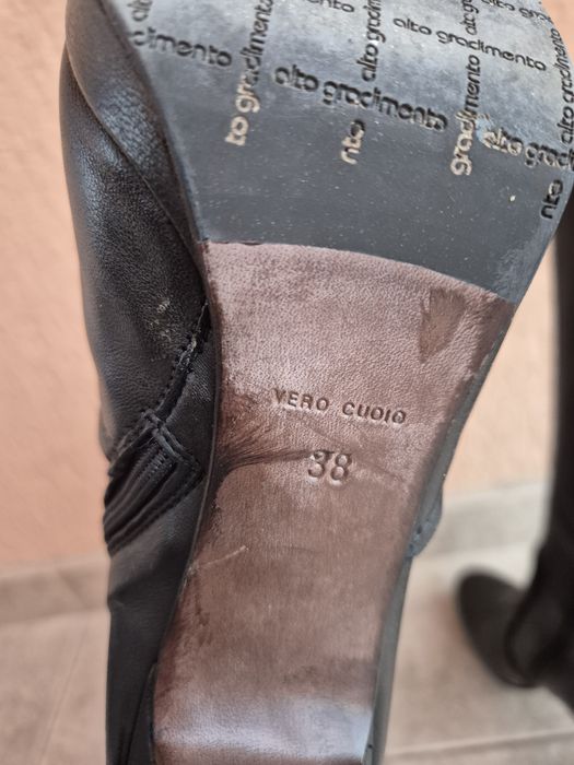 Cizme elegante piele naturala