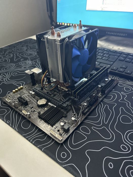 Комплект Мат. плата, процессор, DDR4-8gb, башня 90х90