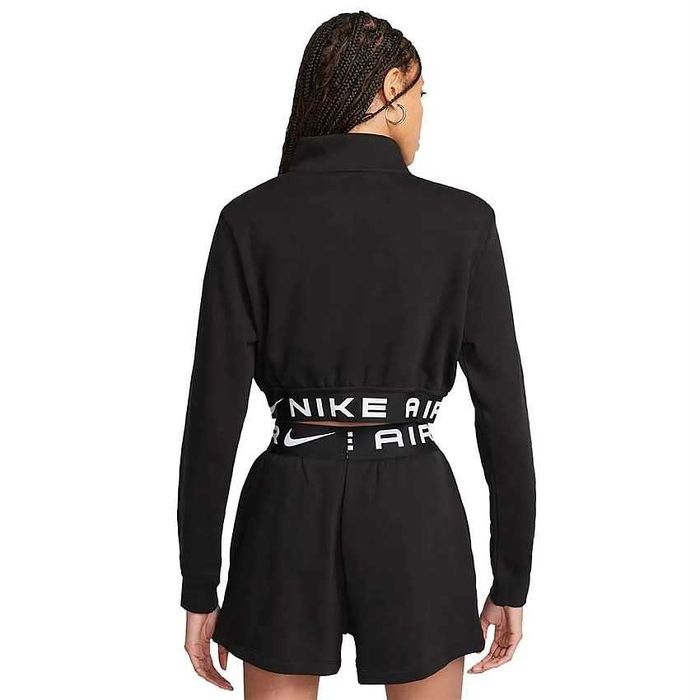 Дамска блуза Nike NSW AIR FLC TOP BLACK