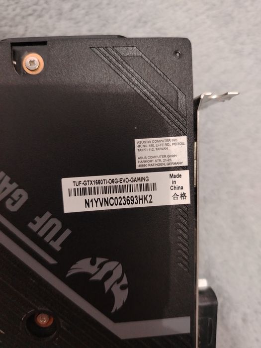 Nvidia 1660ti in stare perfectă !