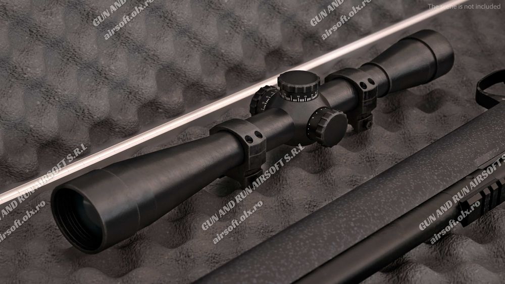 MODEL NOU!! Pusca Airsoft (CU AER COMPRIMAT ARC) Arc Cal.6mm Cu Luneta