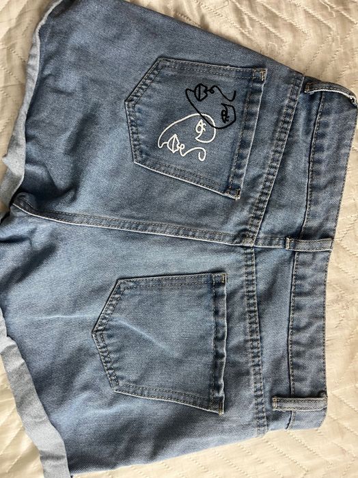 Дънки с размер, чисто нови