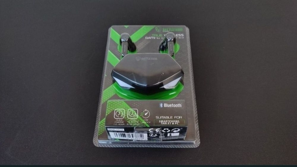Casti audio wireless gaming sport battletron trupe wireless bluetooth 5.0  usb c