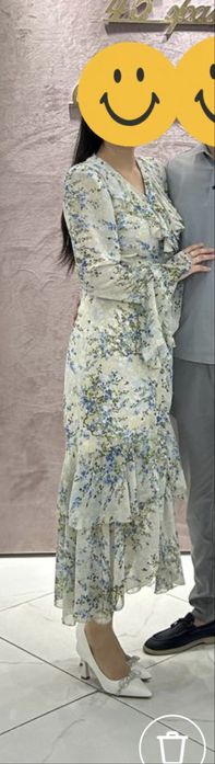 Шифоновое платье