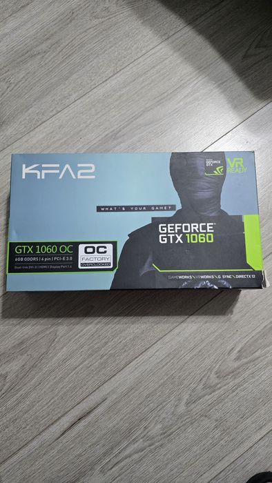 Видео карта GTX 1060 6GB KFA2 OC Edition