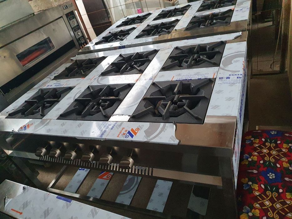 Gaz plita 6 kuzli katta kichik xarxil turidan bor garantiya 1yil