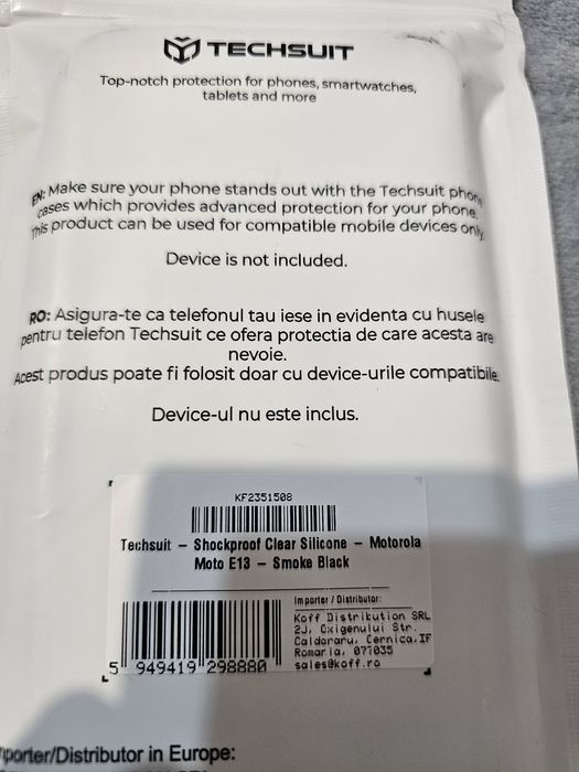 Motorola E13 Display nou Plus Husă