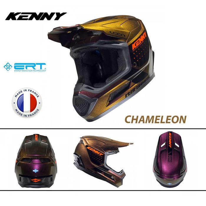 Кросова каска KENNY PERFORMANCE 2026, Full Face Сертифицирана, ФРАНЦИЯ