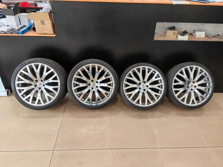 Maserati Kahn джанти 21 инча спорт пакет 9.5J 10.5J с гуми 5х114.3