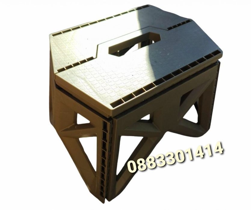 Сгъваема табуретка Преносим стол