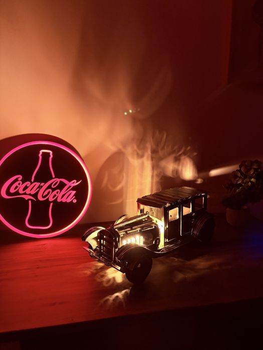 Sculptura masina de epoca FIER- cadou ideal