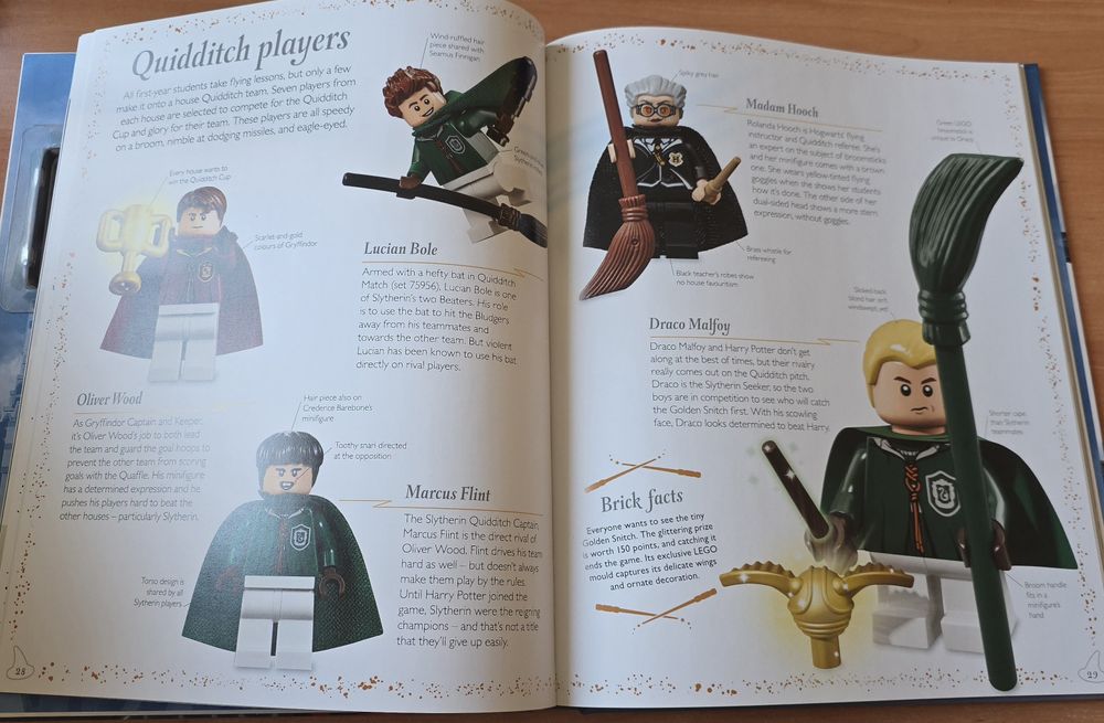 Две LEGO Harry Potter книги - Magical Treasury и  Spellbinding Guide