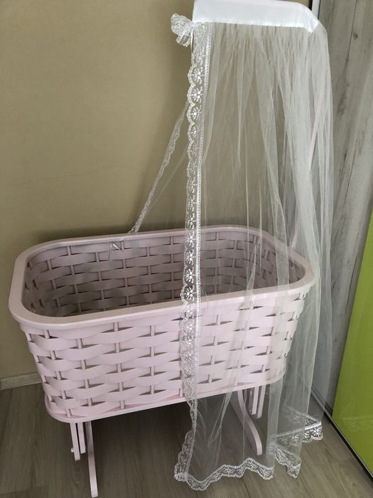 Розова Кошара за бебе . До 1 годинка.
