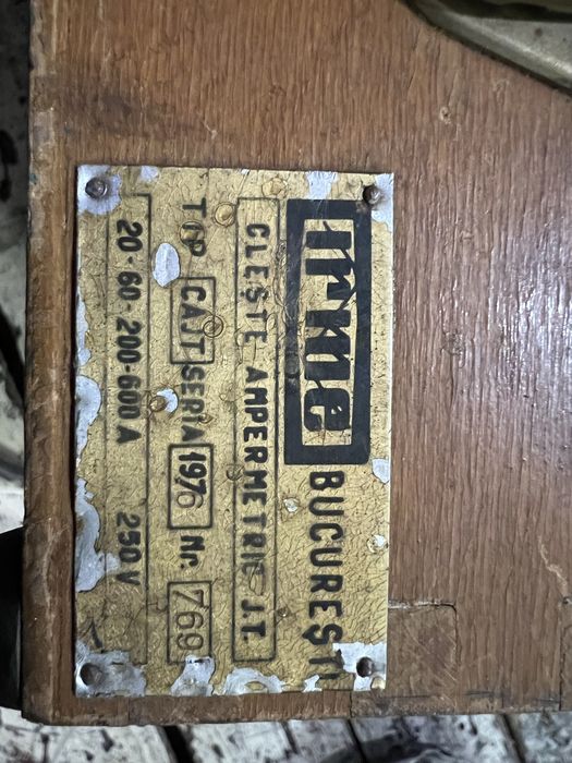 Vand cleste Ampermetru si micrometre  pentru colectionari