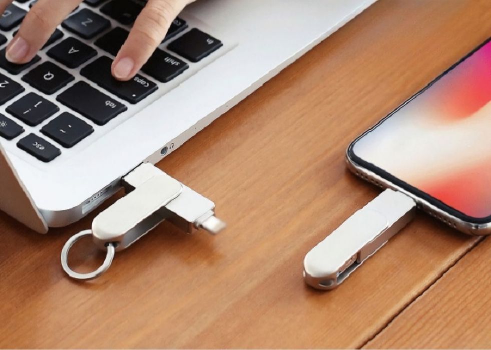 Stick memorie Iphone/USB 3.0/Microusb 3 in 1 de 256 Gb