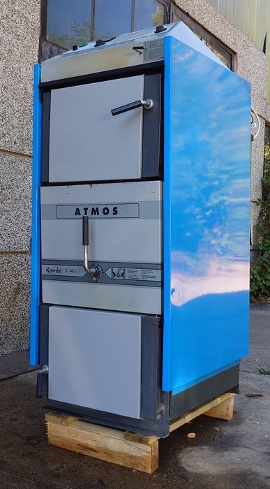 Котел на твърдо гориво Атмос/Atmos Combi  C40 s