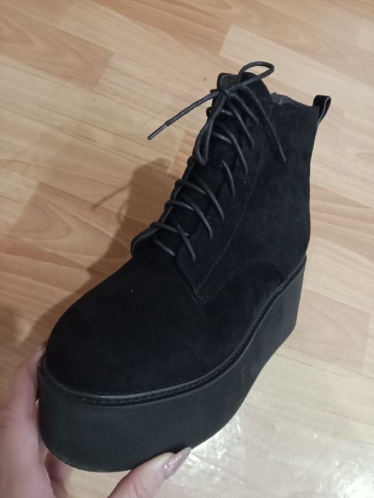 Ботинки зимние, натуралка 40р